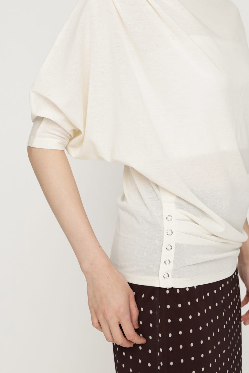 DEFORMED DRAPE トップス IVOY FREE