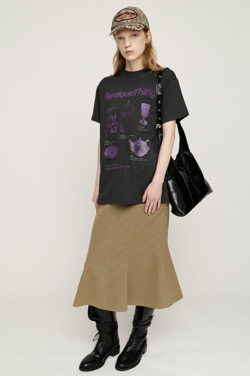 FANTIQUE THINGS LOGO Tシャツ L/BLK 2