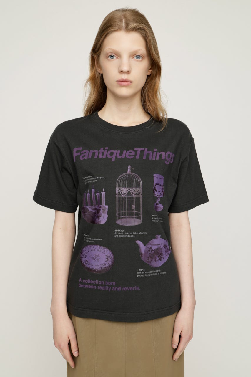 FANTIQUE THINGS LOGO Tシャツ L/BLK 2