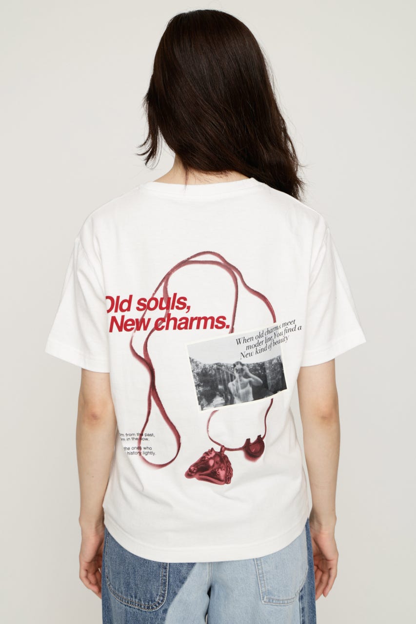 FANTIQUE THINGS LOGO Tシャツ WHT 1