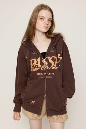 2 SIZE LOGO HOODIE