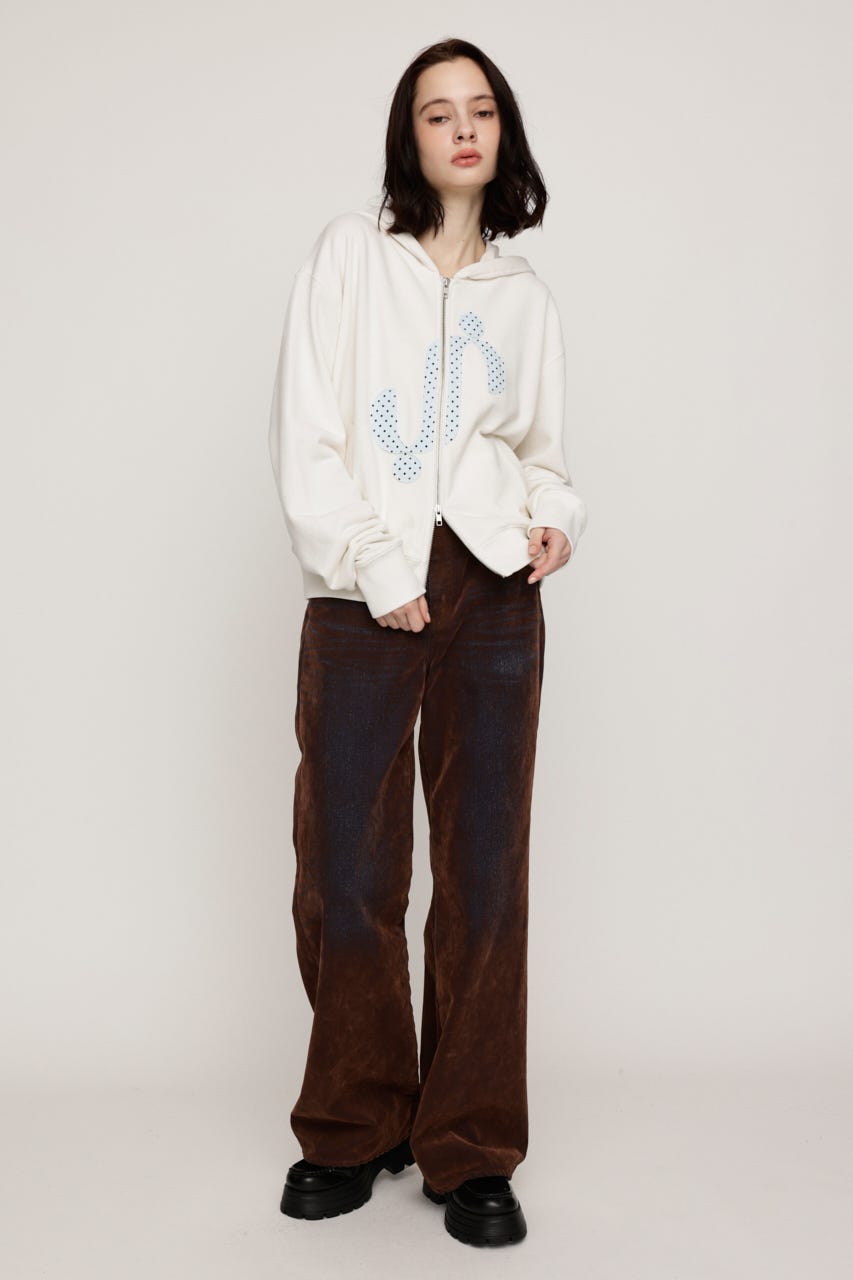 S. PATCHED HOODIE パーカー IVOY FREE