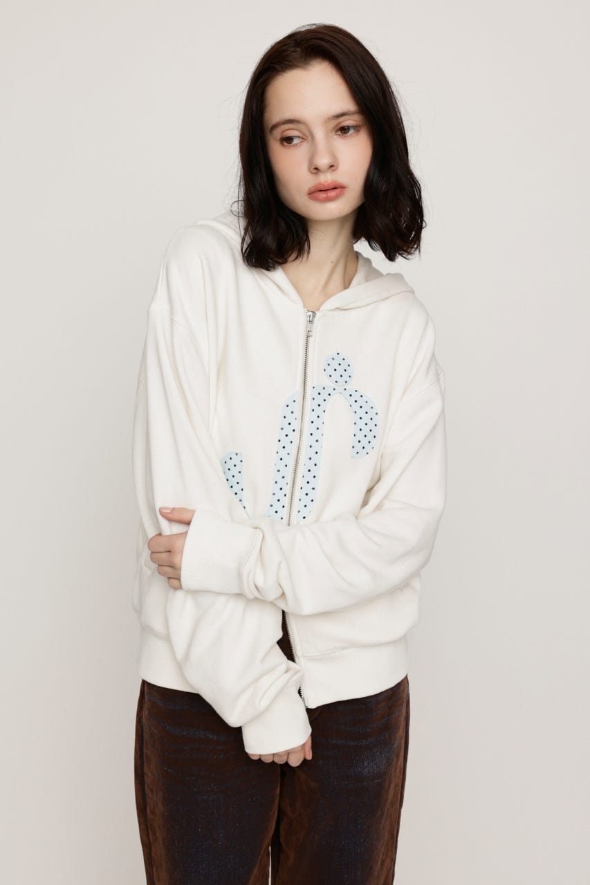 S. PATCHED HOODIE パーカー IVOY FREE