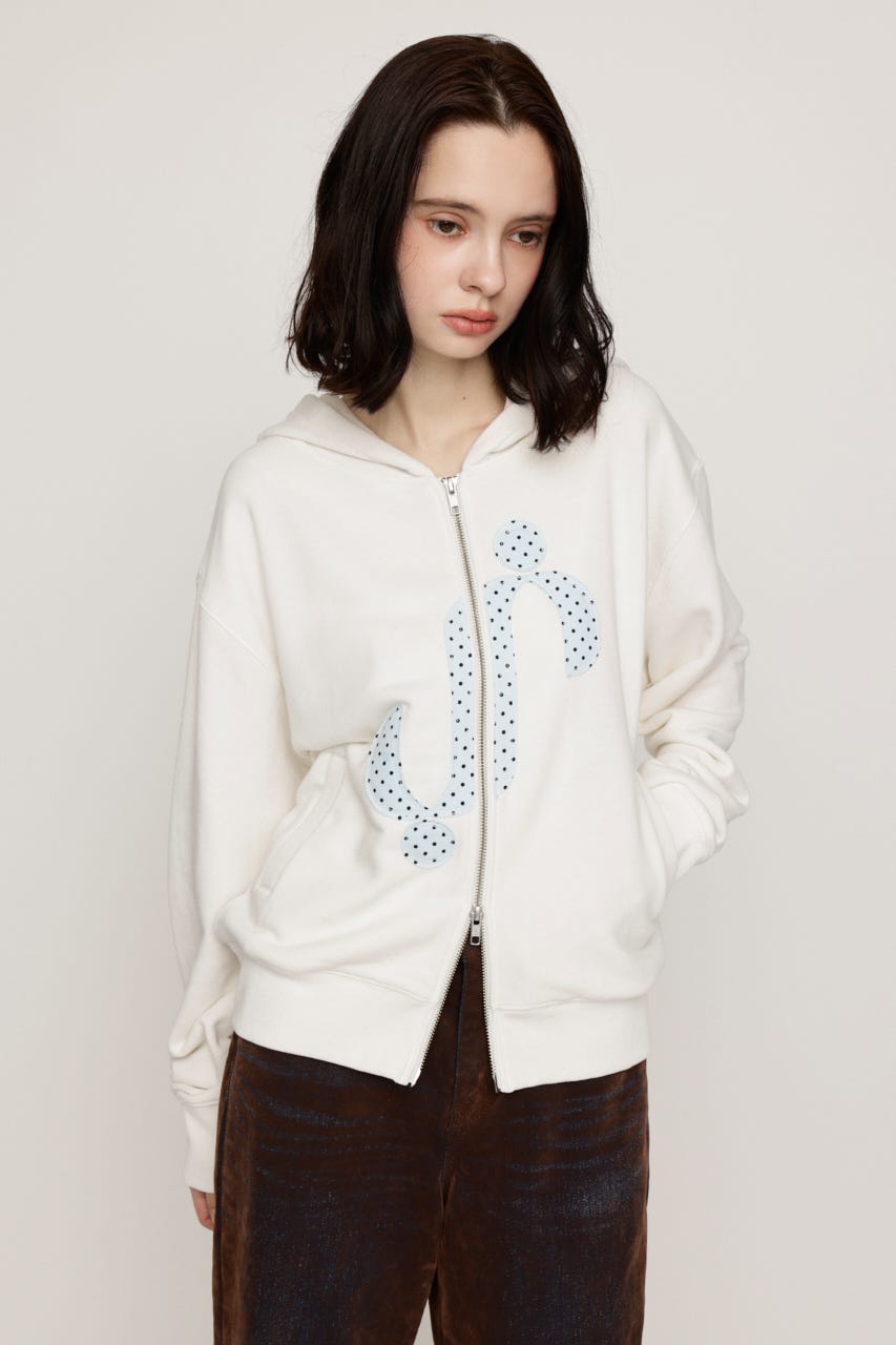 S. PATCHED HOODIE パーカー IVOY FREE