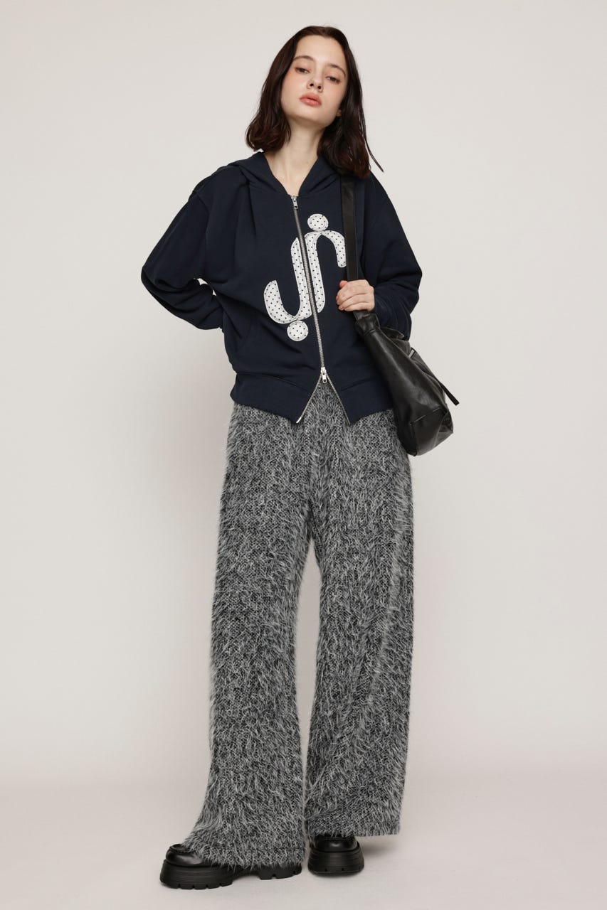 S. PATCHED HOODIE パーカー NVY FREE