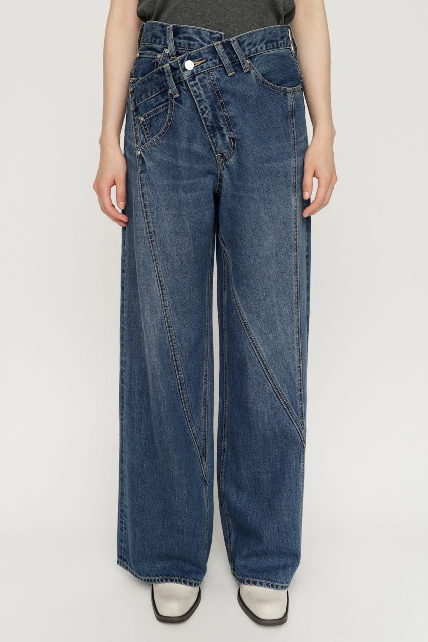 J／W SOFT SWITCHING STRAIGHT パンツ BLU 1