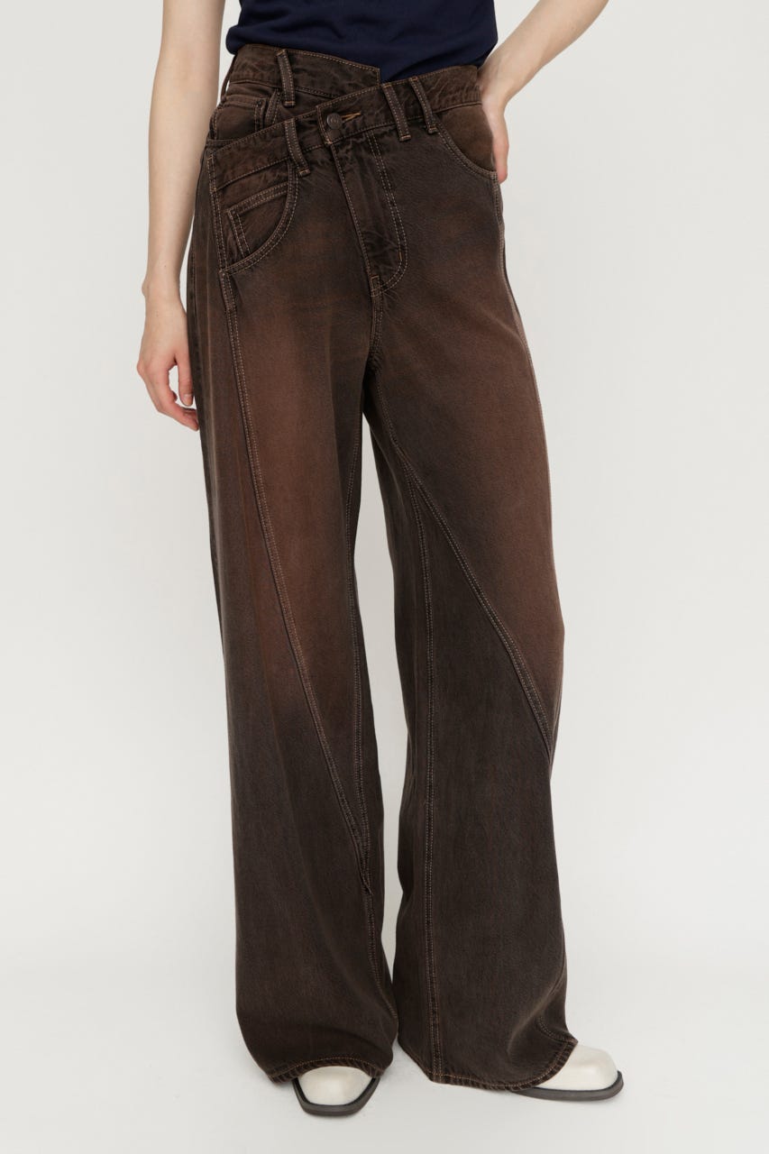 J／W SOFT SWITCHING STRAIGHT パンツ BRN 1