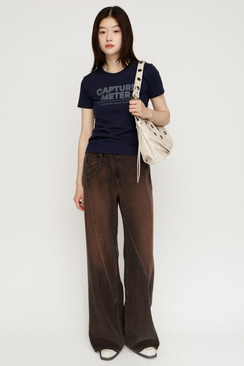 J／W SOFT SWITCHING STRAIGHT パンツ BRN 1