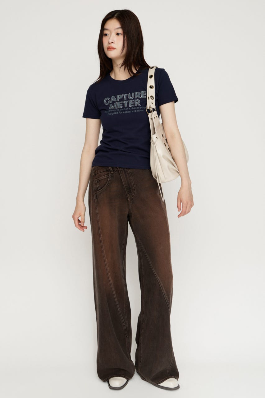 J／W SOFT SWITCHING STRAIGHT パンツ BRN 1