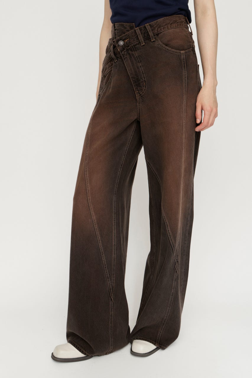 J／W SOFT SWITCHING STRAIGHT パンツ BRN 1