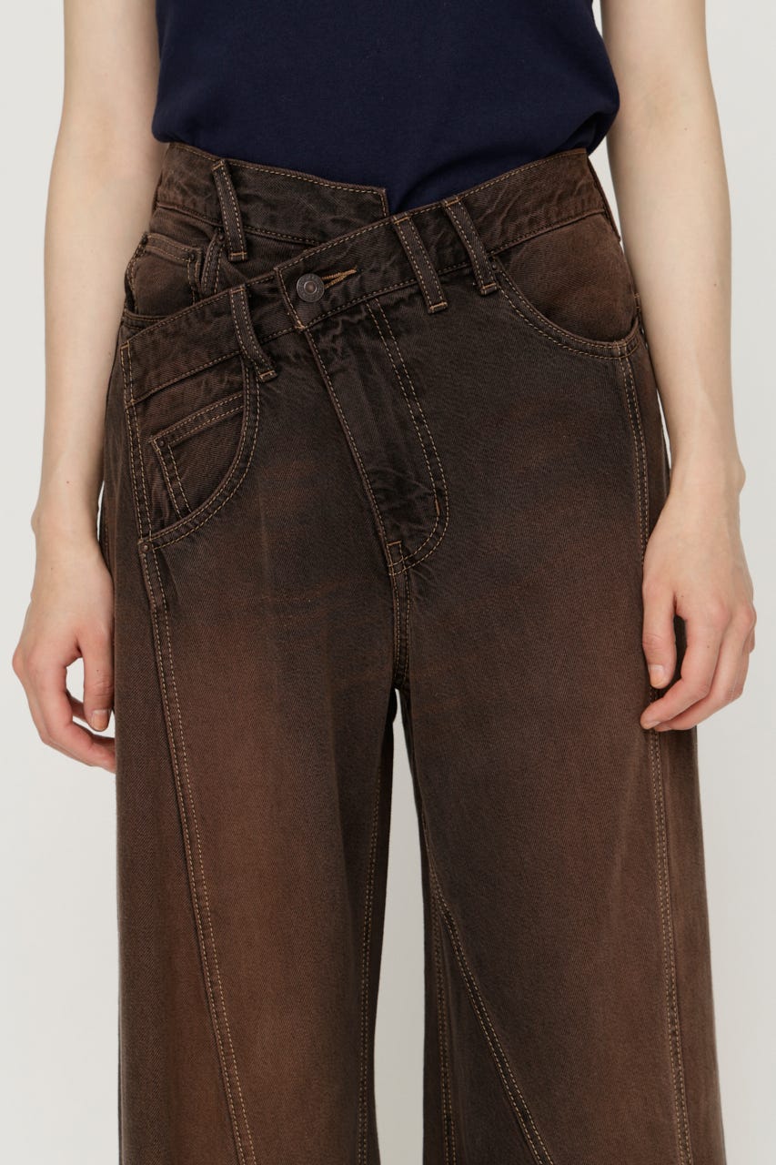 J／W SOFT SWITCHING STRAIGHT パンツ BRN 1