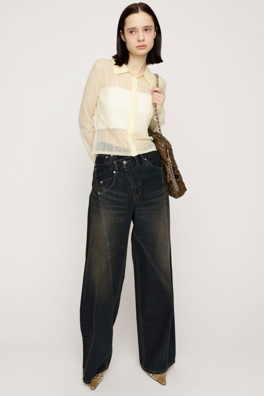 J/W SOFT SWITCHING STRAIGHT パンツ D/BLU 1