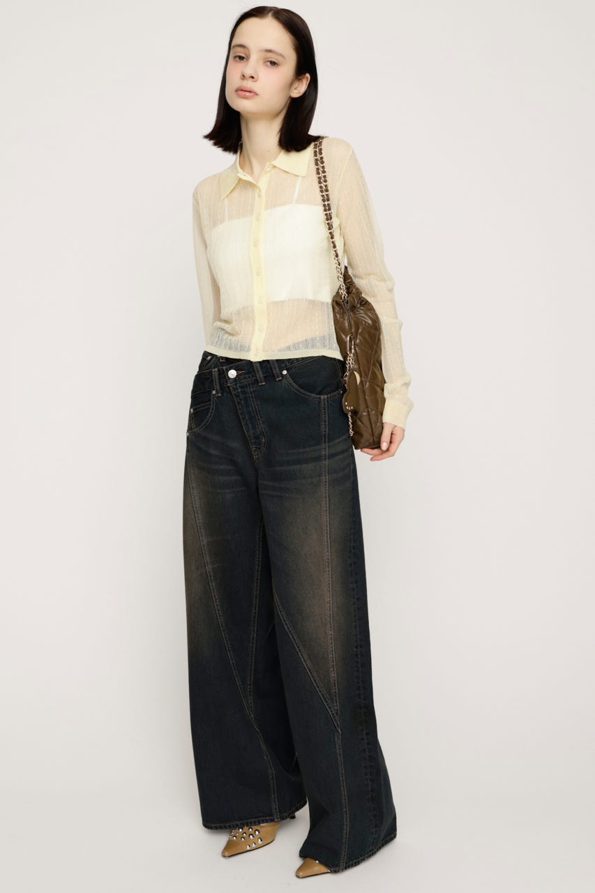 J/W SOFT SWITCHING STRAIGHT パンツ D/BLU 1