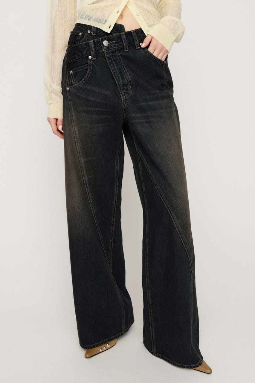 J/W SOFT SWITCHING STRAIGHT パンツ D/BLU 1