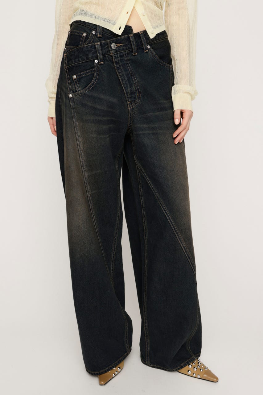 J/W SOFT SWITCHING STRAIGHT パンツ D/BLU 1