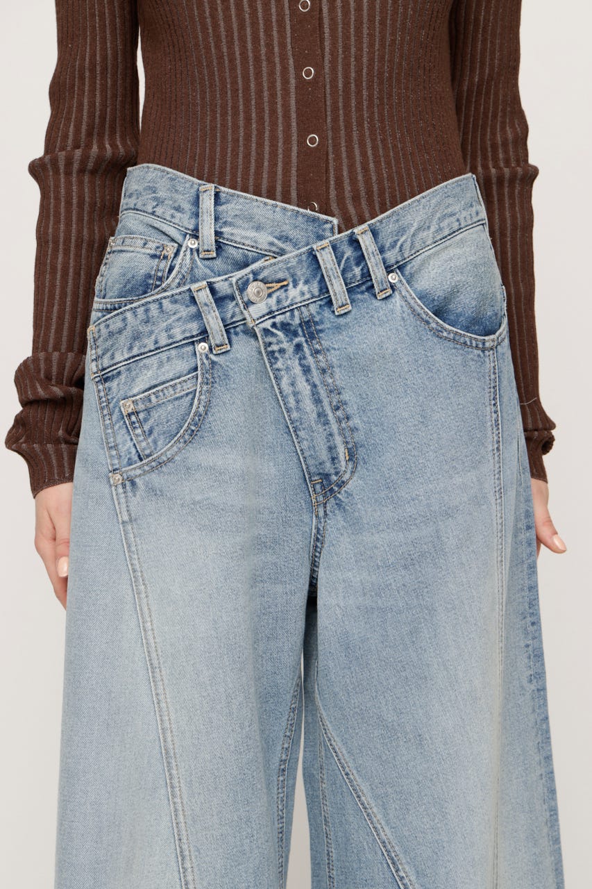 J/W SOFT SWITCHING STRAIGHT パンツ L/BLU 2