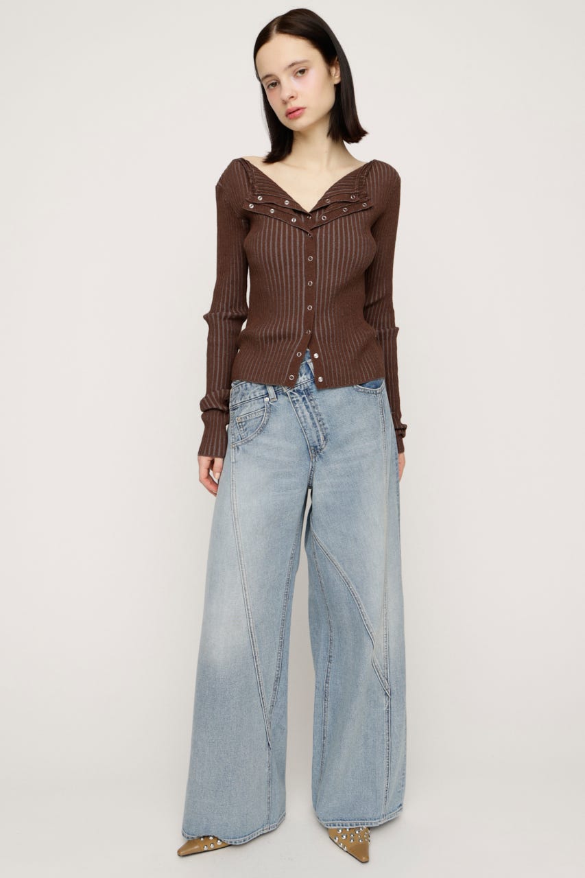 SLY | J／W SOFT SWITCHING STRAIGHT パンツ (ストレート ) |SHEL'TTER