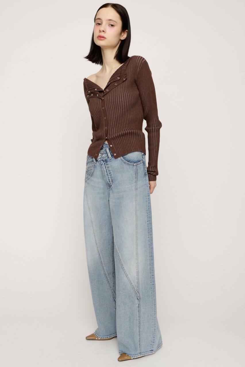 J/W SOFT SWITCHING STRAIGHT パンツ L/BLU 2