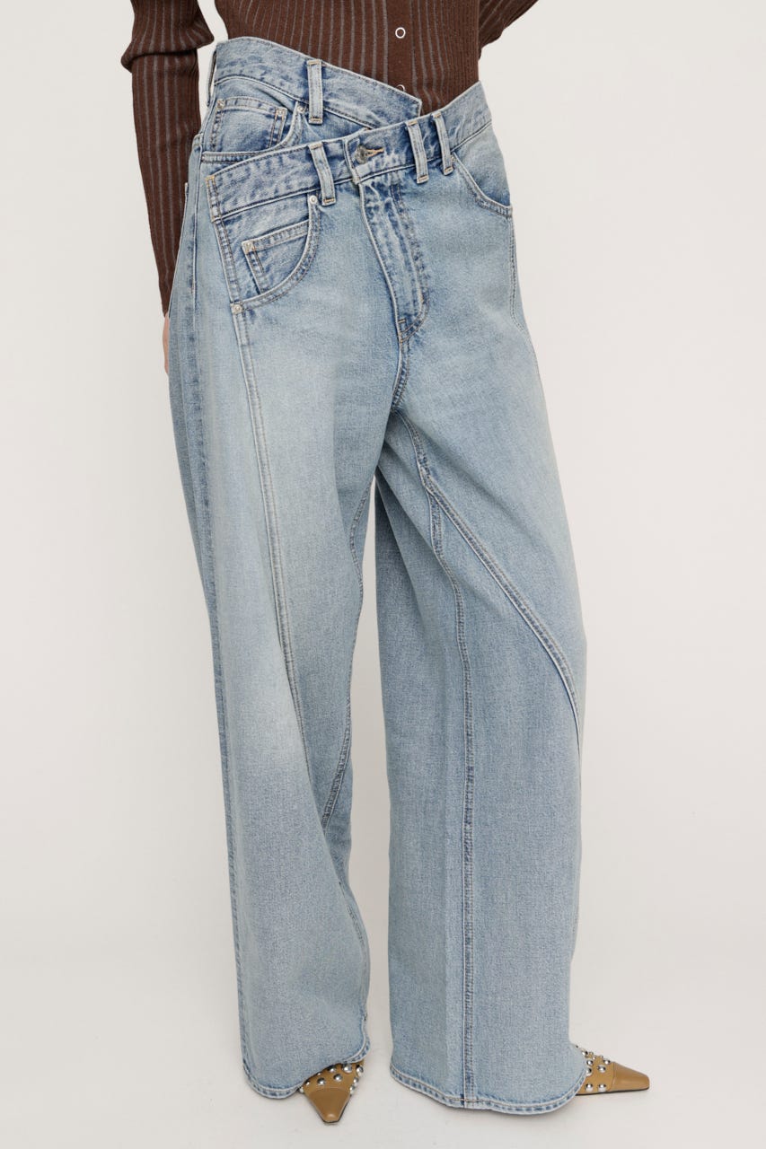 J/W SOFT SWITCHING STRAIGHT パンツ L/BLU 2