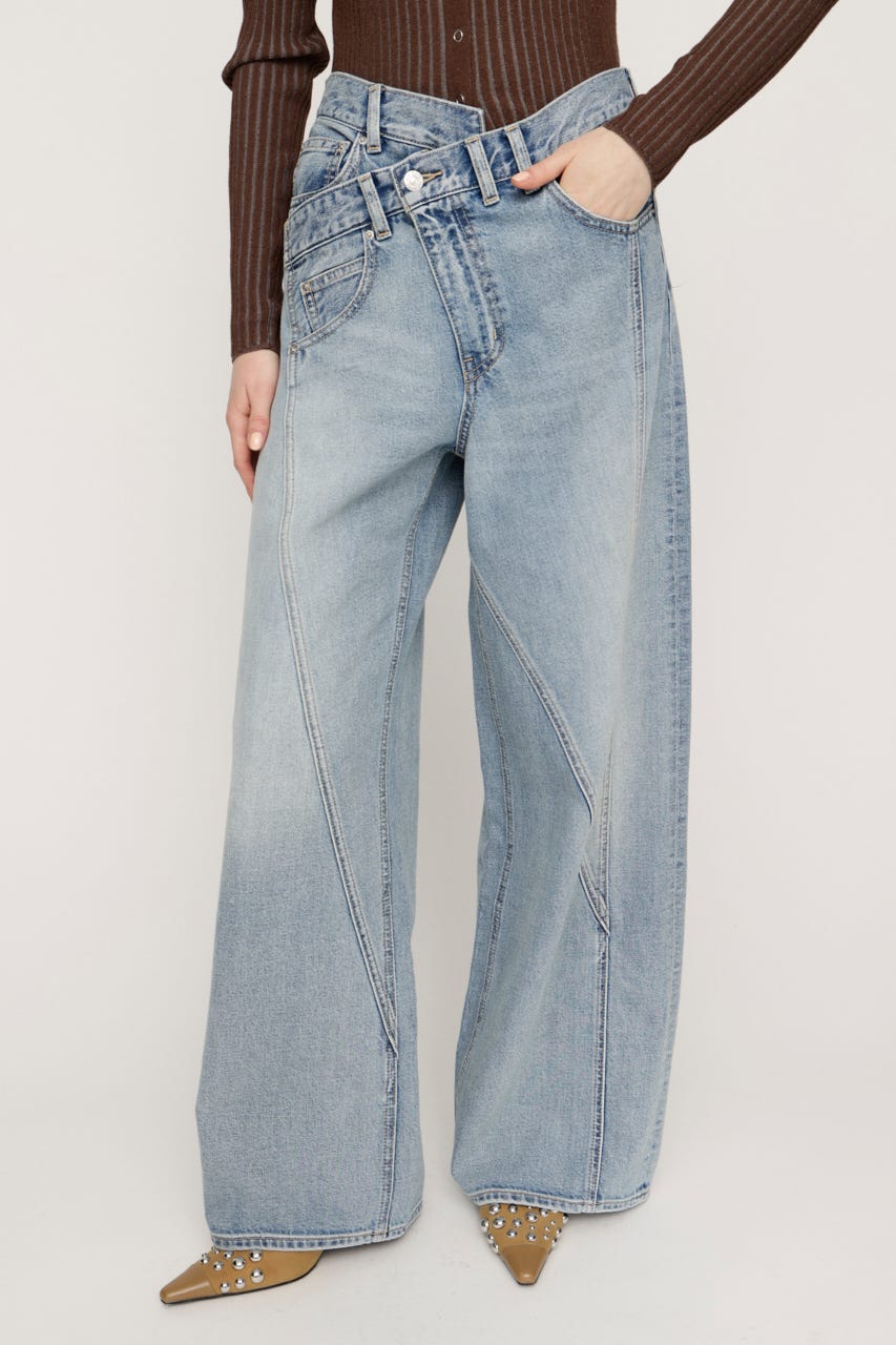 J/W SOFT SWITCHING STRAIGHT パンツ L/BLU 2