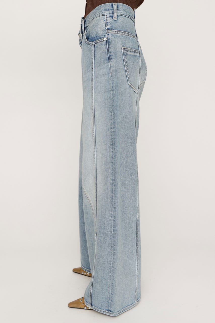 J/W SOFT SWITCHING STRAIGHT パンツ L/BLU 2