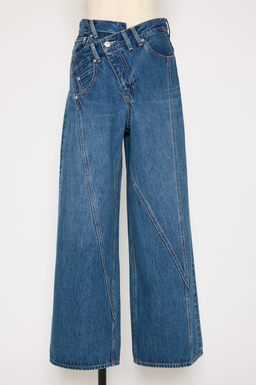 【AW PRE ORDER 第2弾】J／W SWITCHING WIDE STRAIGHT パンツ BLU 0