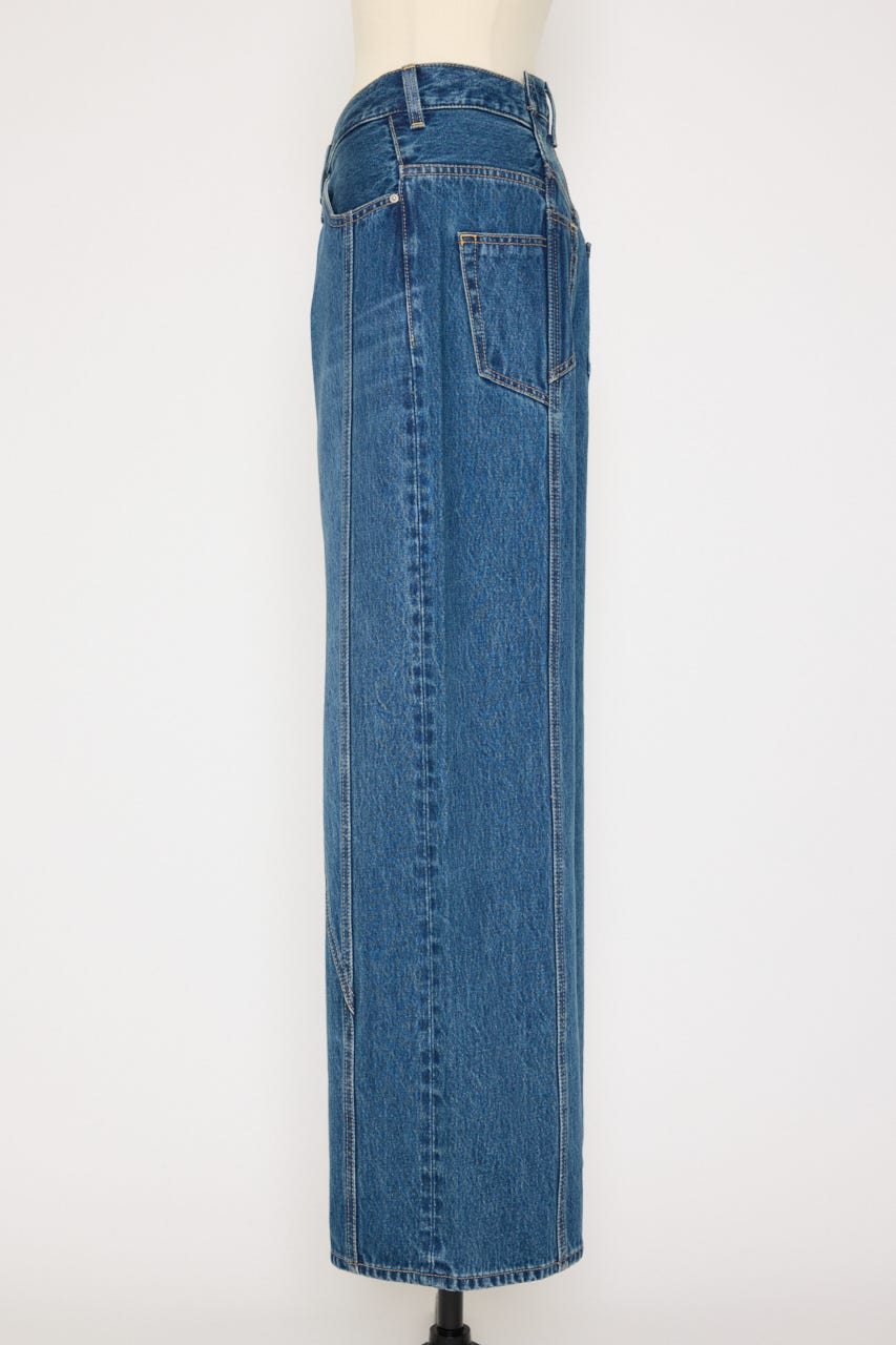 【AW PRE ORDER 第2弾】J／W SWITCHING WIDE STRAIGHT パンツ BLU 0