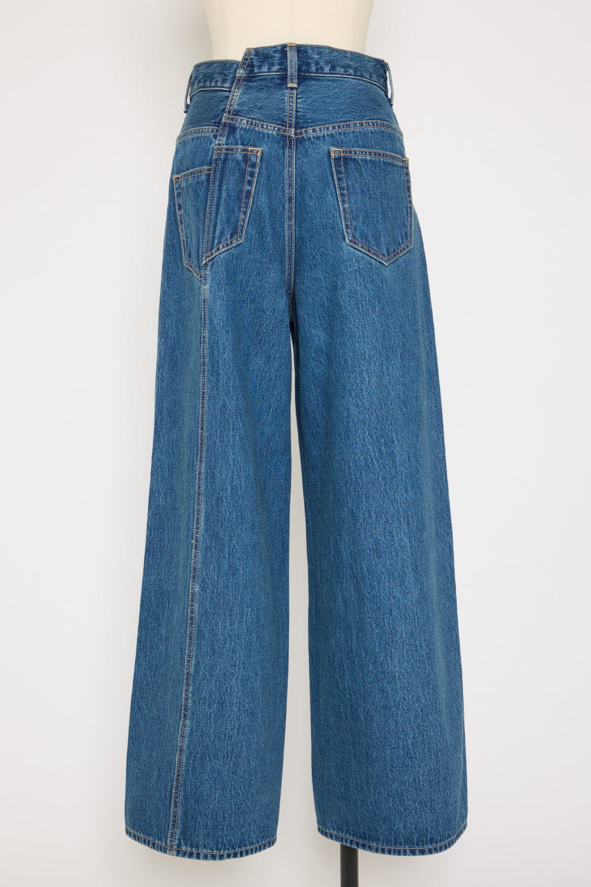 【AW PRE ORDER 第2弾】J／W SWITCHING WIDE STRAIGHT パンツ BLU 0
