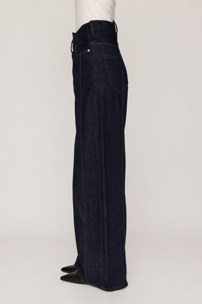 【AW PRE ORDER 第2弾】J／W SWITCHING WIDE STRAIGHT パンツ NVY 1