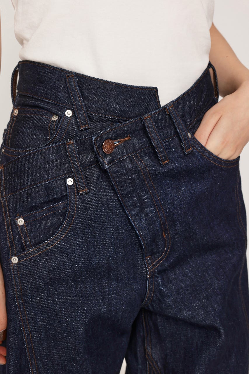 【AW PRE ORDER 第2弾】J／W SWITCHING WIDE STRAIGHT パンツ NVY 1
