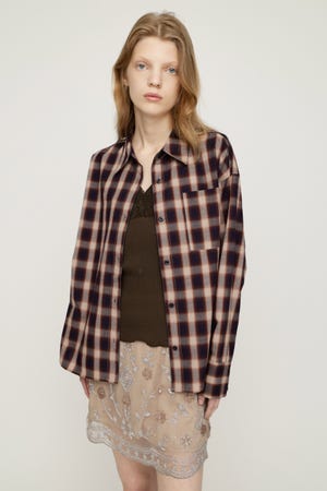 【LIMITED ITEM】LOOSE CHECK シャツ
