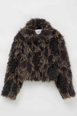 CURL F／FUR SHORT ブルゾン