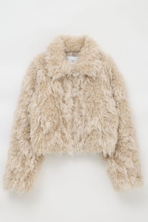 CURL F／FUR SHORT ブルゾン