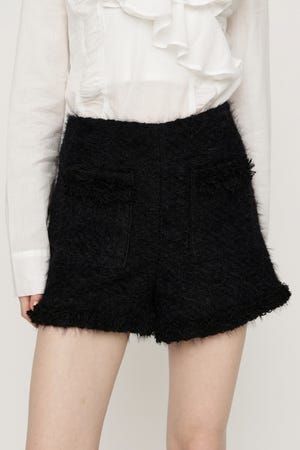 【AW PRE ORDER 第2弾】FLUFFY TWEED ショートパンツ