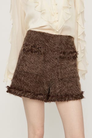 【AW PRE ORDER 第2弾】FLUFFY TWEED ショートパンツ