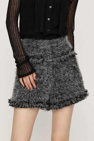 【AW PRE ORDER 第2弾】FLUFFY TWEED ショートパンツ