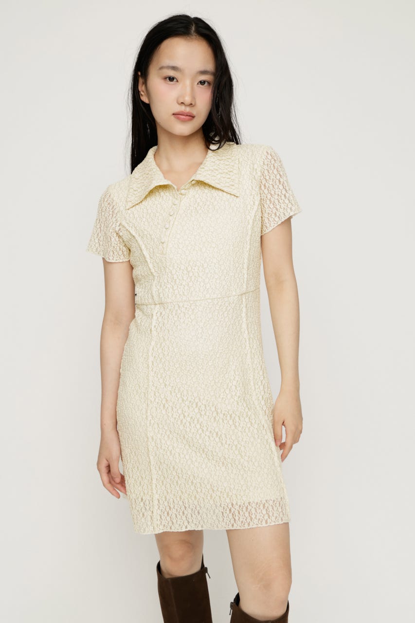 CUT JQ SHORT ワンピース IVOY 2