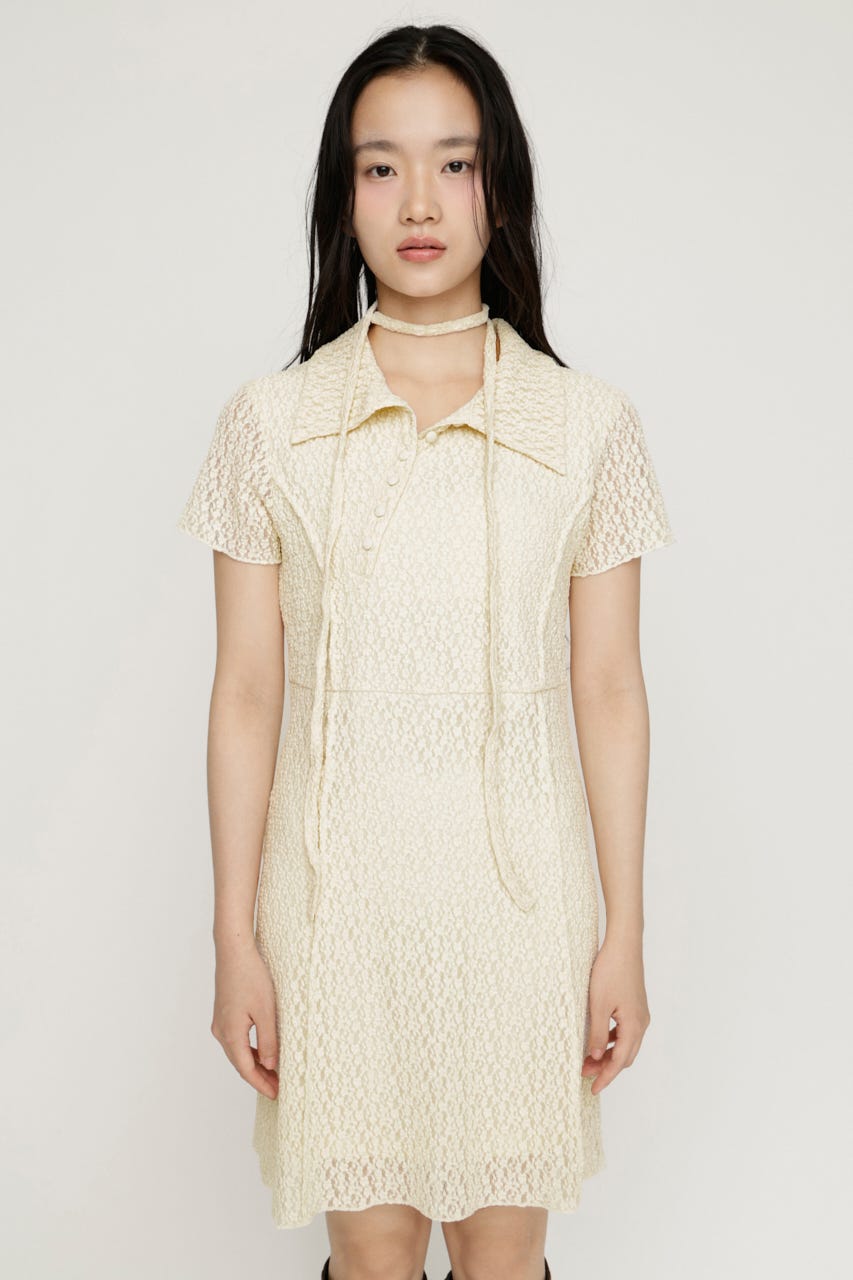 CUT JQ SHORT ワンピース IVOY 2