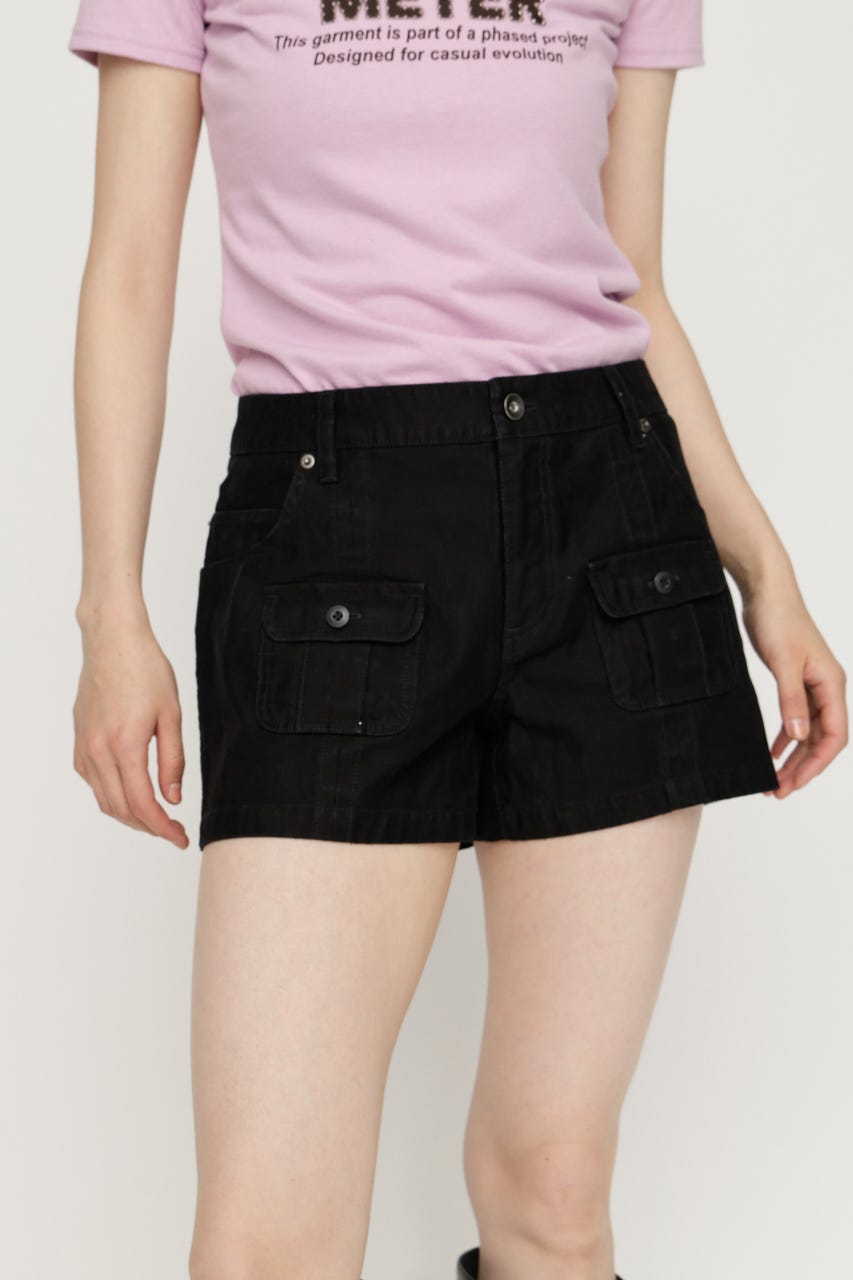 MILITARY ショートパンツ BLK 0