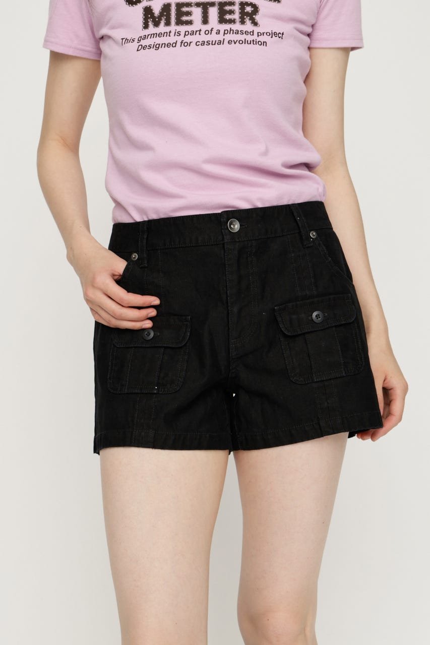 MILITARY ショートパンツ BLK 0