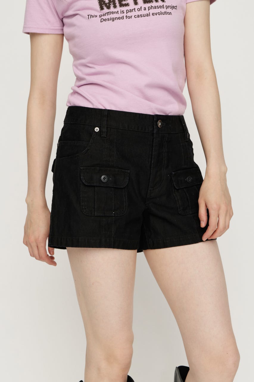 MILITARY ショートパンツ BLK 0
