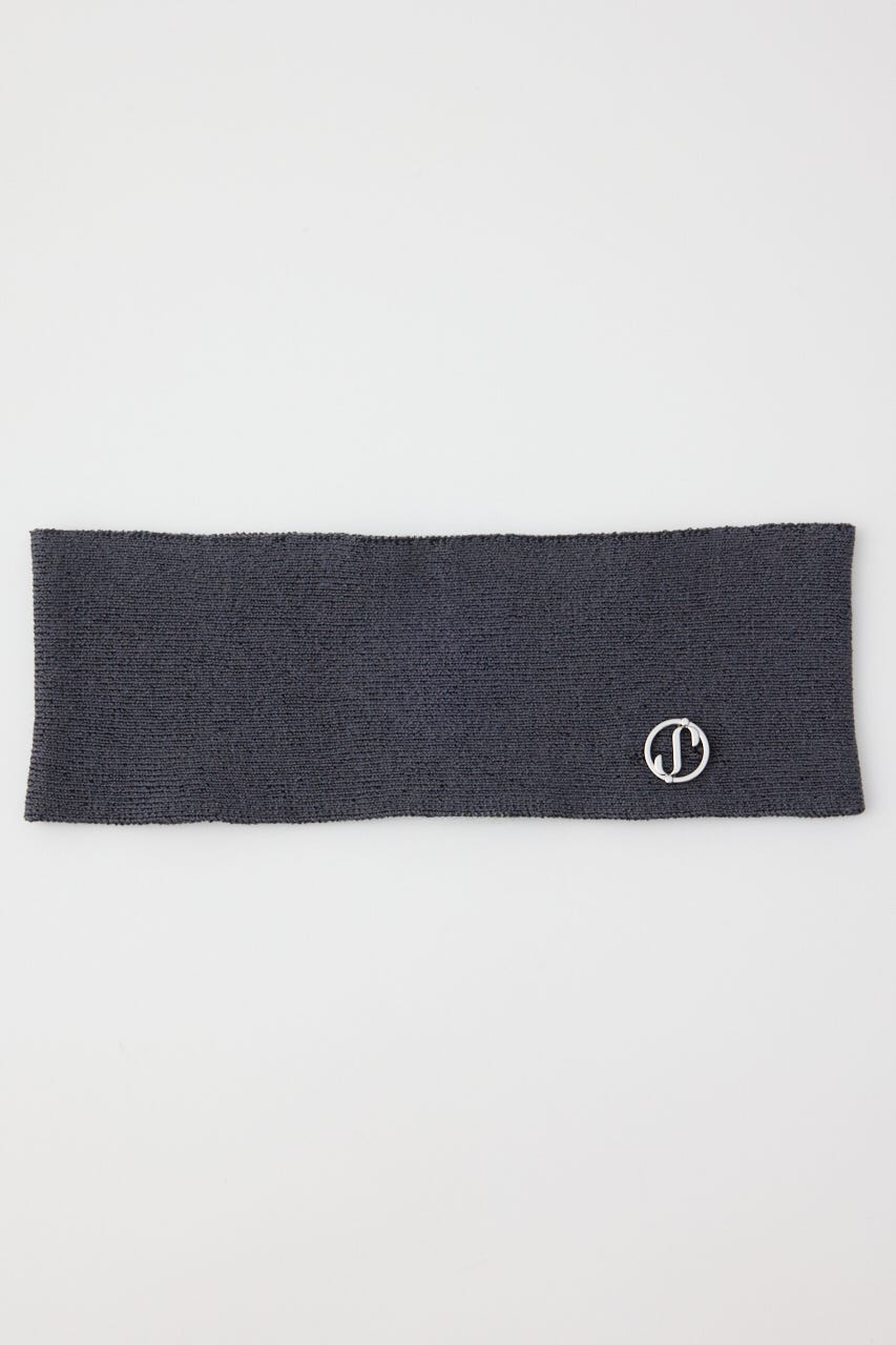 S. KNIT HAIR BAND T.GRY FREE