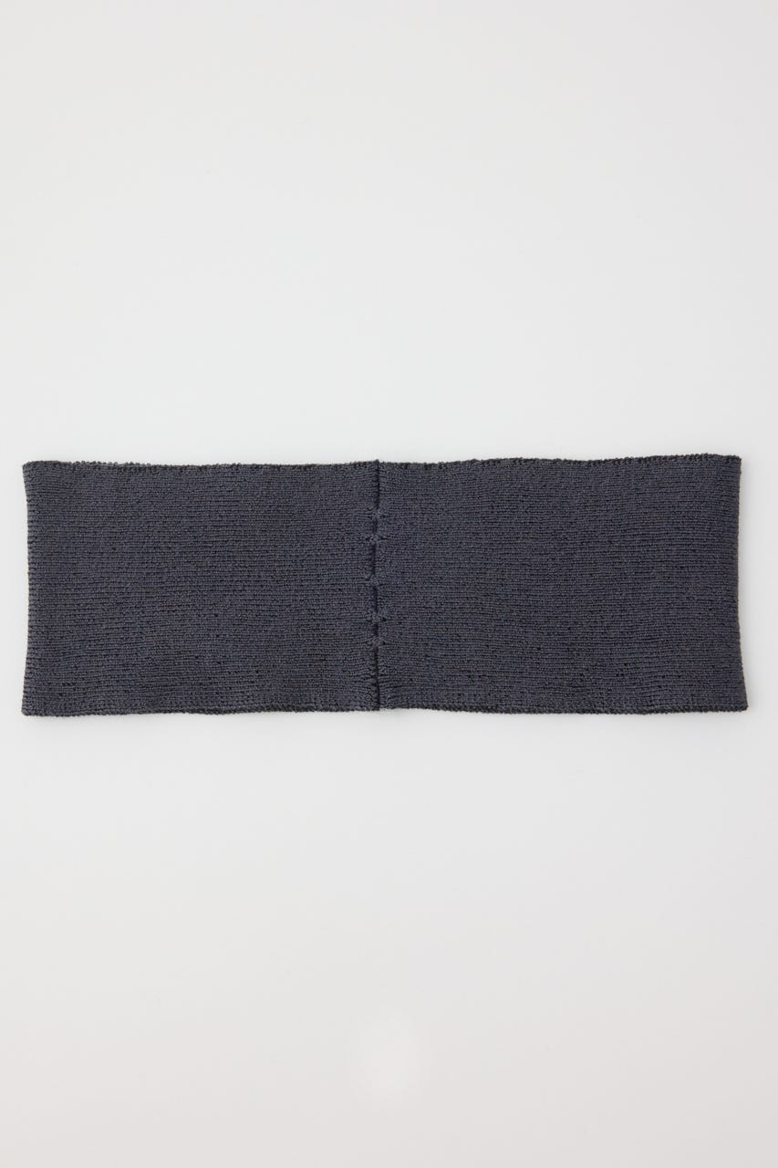 S. KNIT HAIR BAND T.GRY FREE