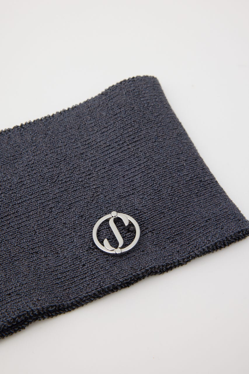 S. KNIT HAIR BAND T.GRY FREE