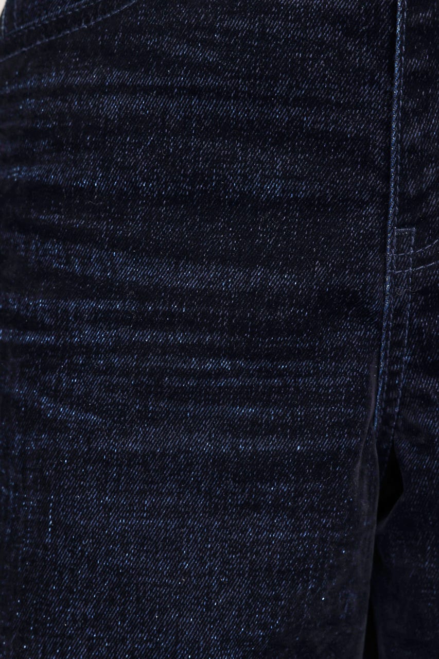 L／W FLOCKY WIDE FLARE パンツ M/NVY 0