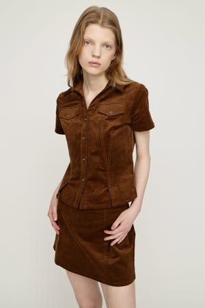 CORDUROY SKIPPER シャツ