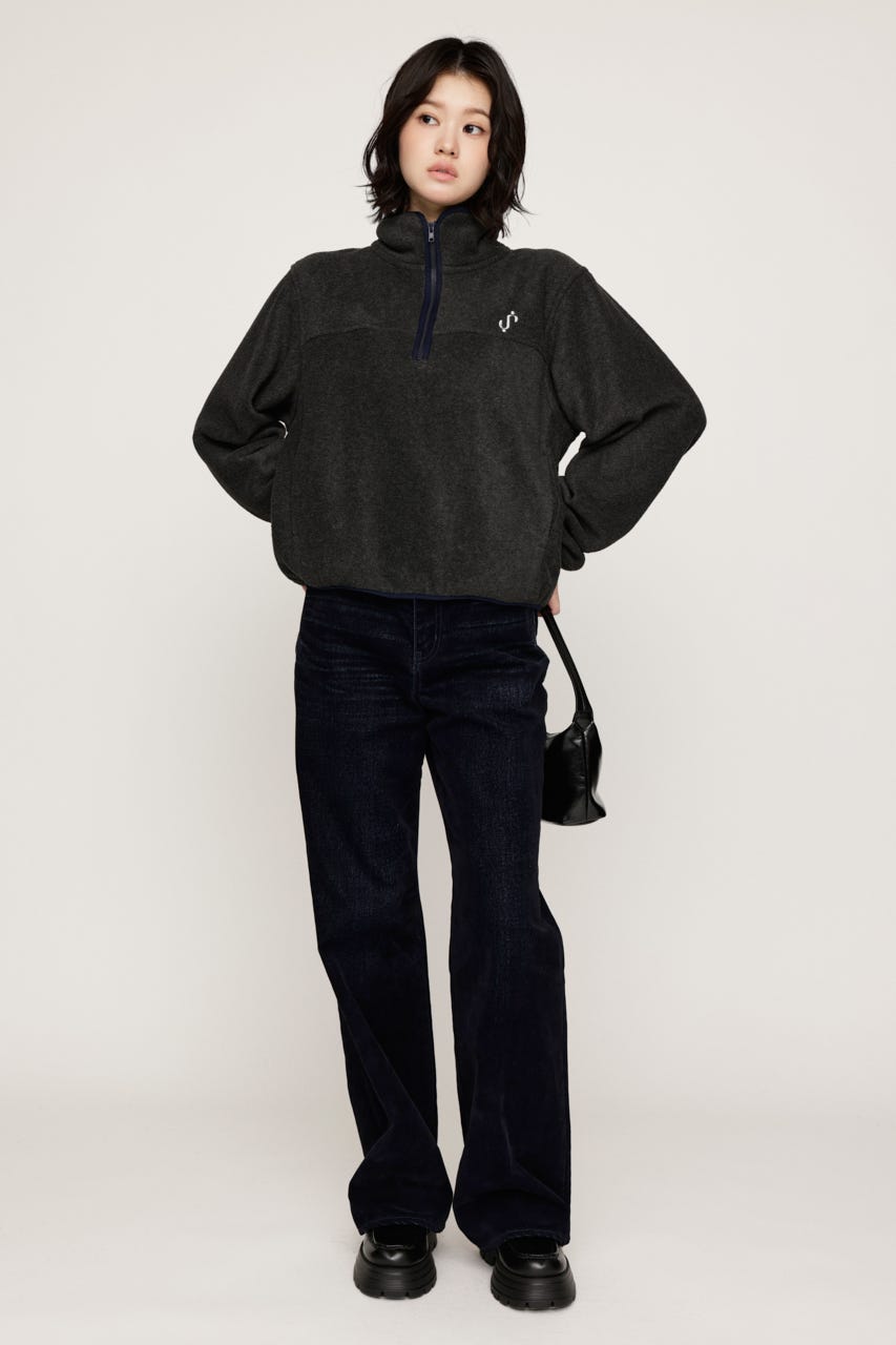 FLEECE STAND トップス GRY FREE