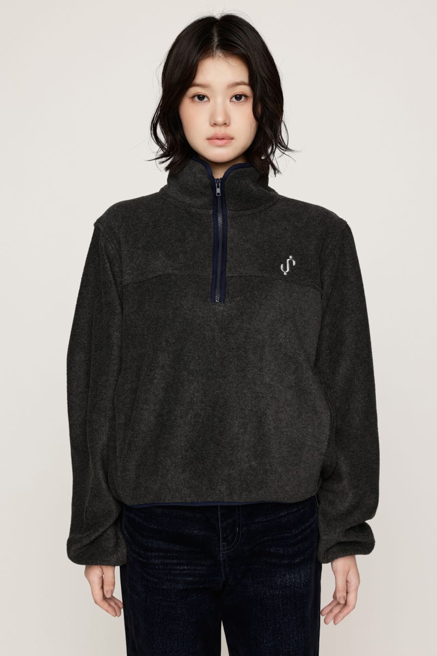 FLEECE STAND トップス GRY FREE