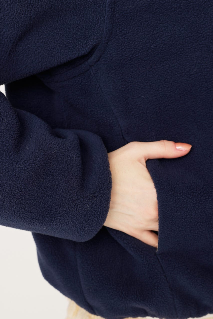 FLEECE STAND トップス NVY FREE
