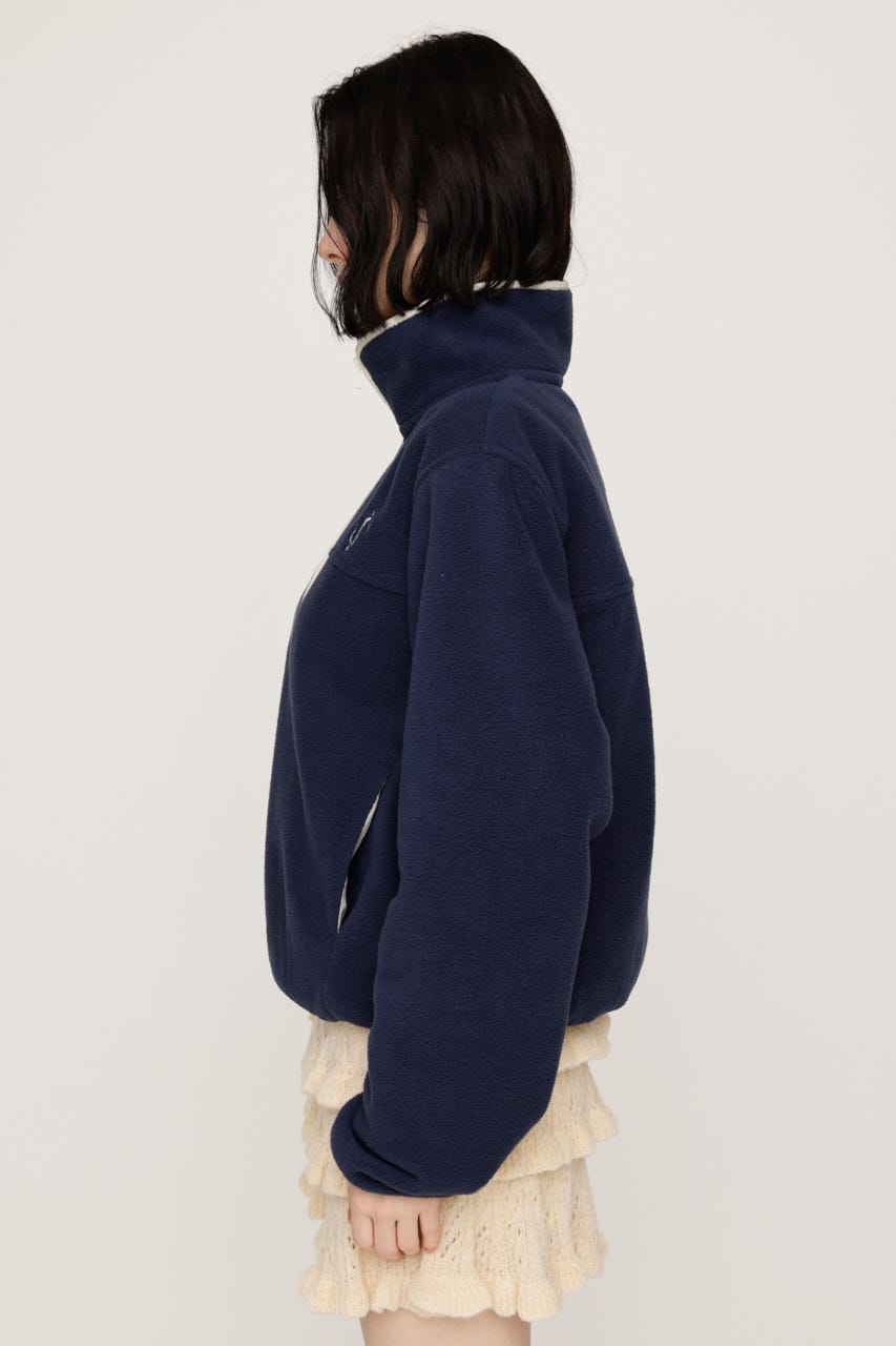 FLEECE STAND トップス NVY FREE